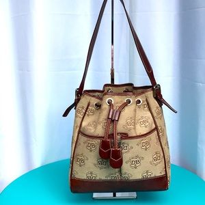 Dooney & Bourke Monogram Bucket Bag